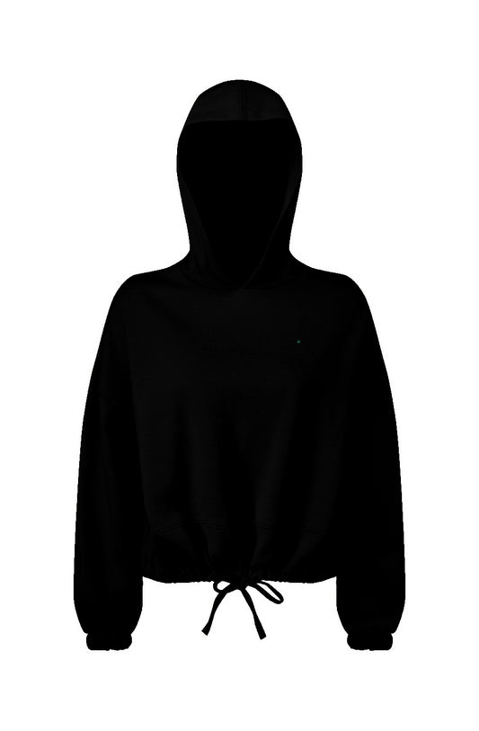 SGC Ladies' Cropped Oversize Hooded Sweatshirt