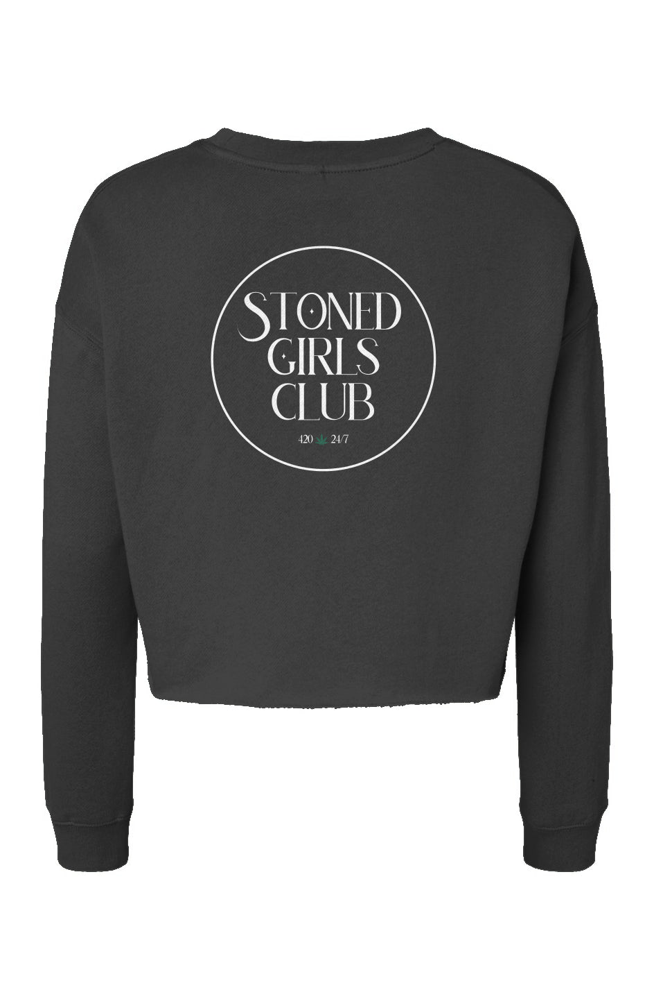 Stoned Girls Club Lightweight Cropped Crew