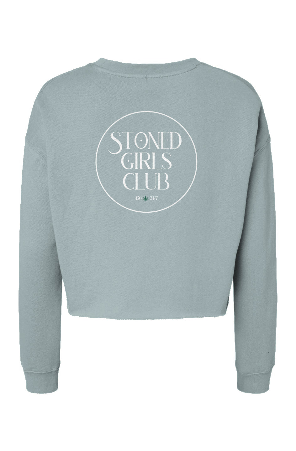 Stoned Girls Club Lightweight Cropped Crew