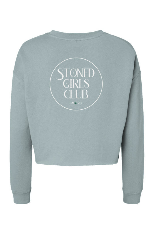 Stoned Girls Club Lightweight Cropped Crew