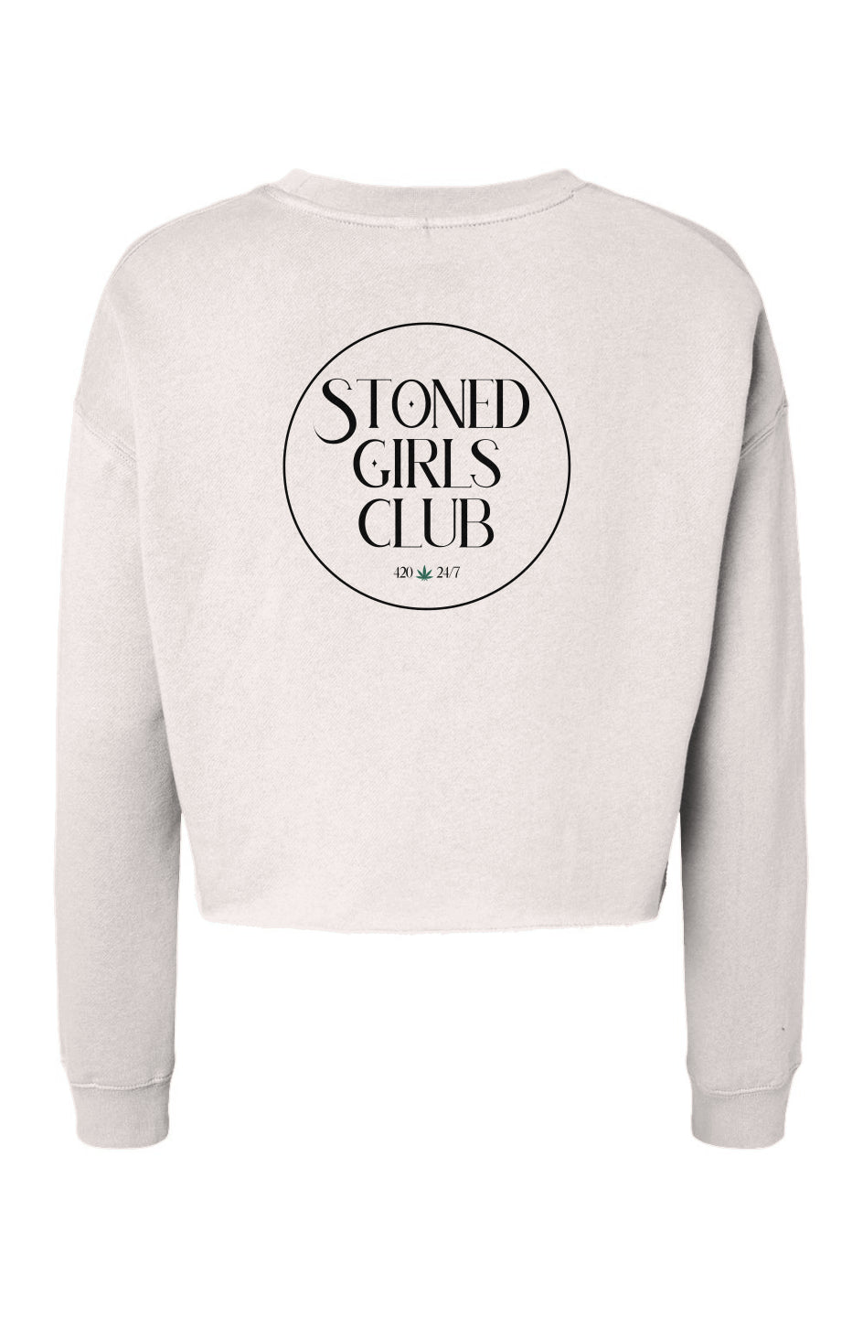 Stoned Girls Club Lightweight Cropped Crew