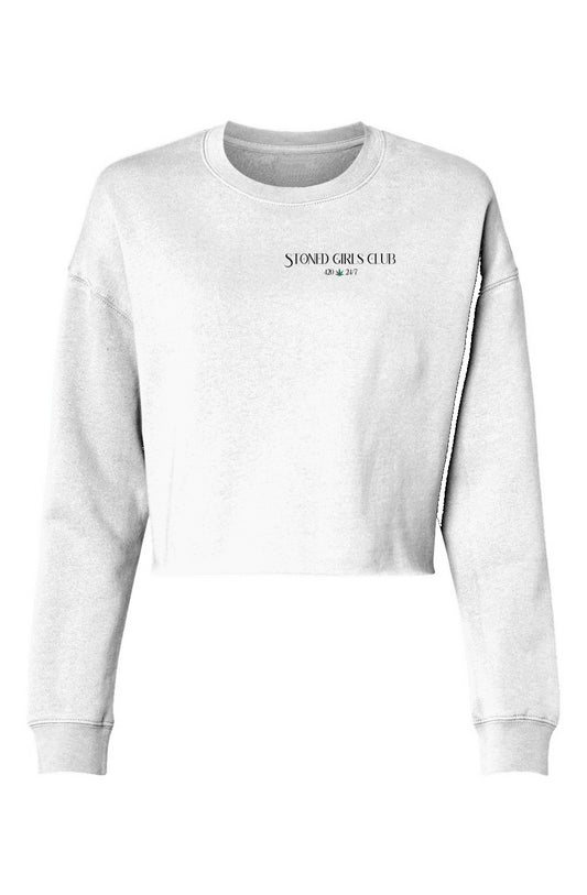 Stoned Girls Club Lightweight Cropped Crew