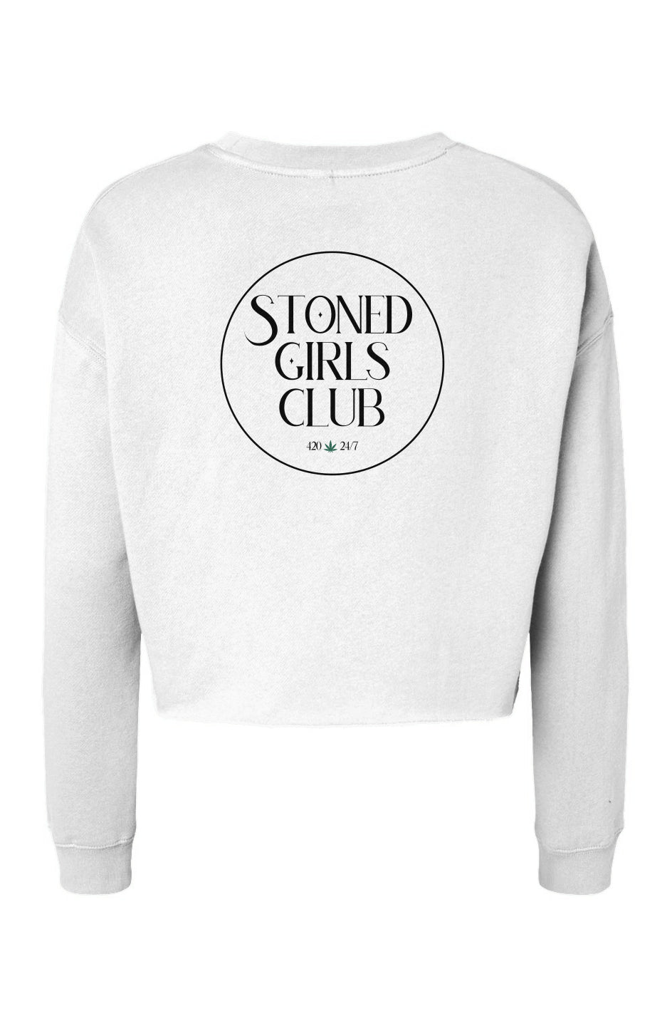 Stoned Girls Club Lightweight Cropped Crew